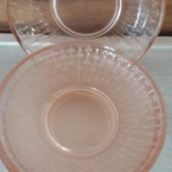 Vintage glazen bordjes