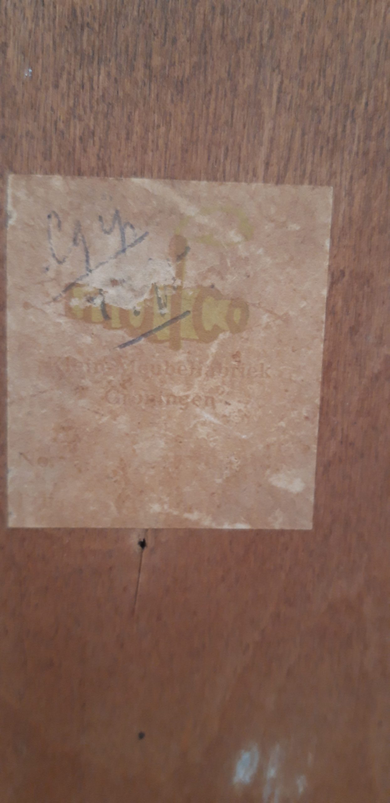 wandspiegel met (kammen) bakje - Afbeelding 6