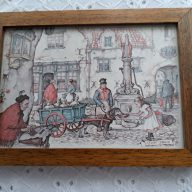 Anton Pieck Schilderijtje