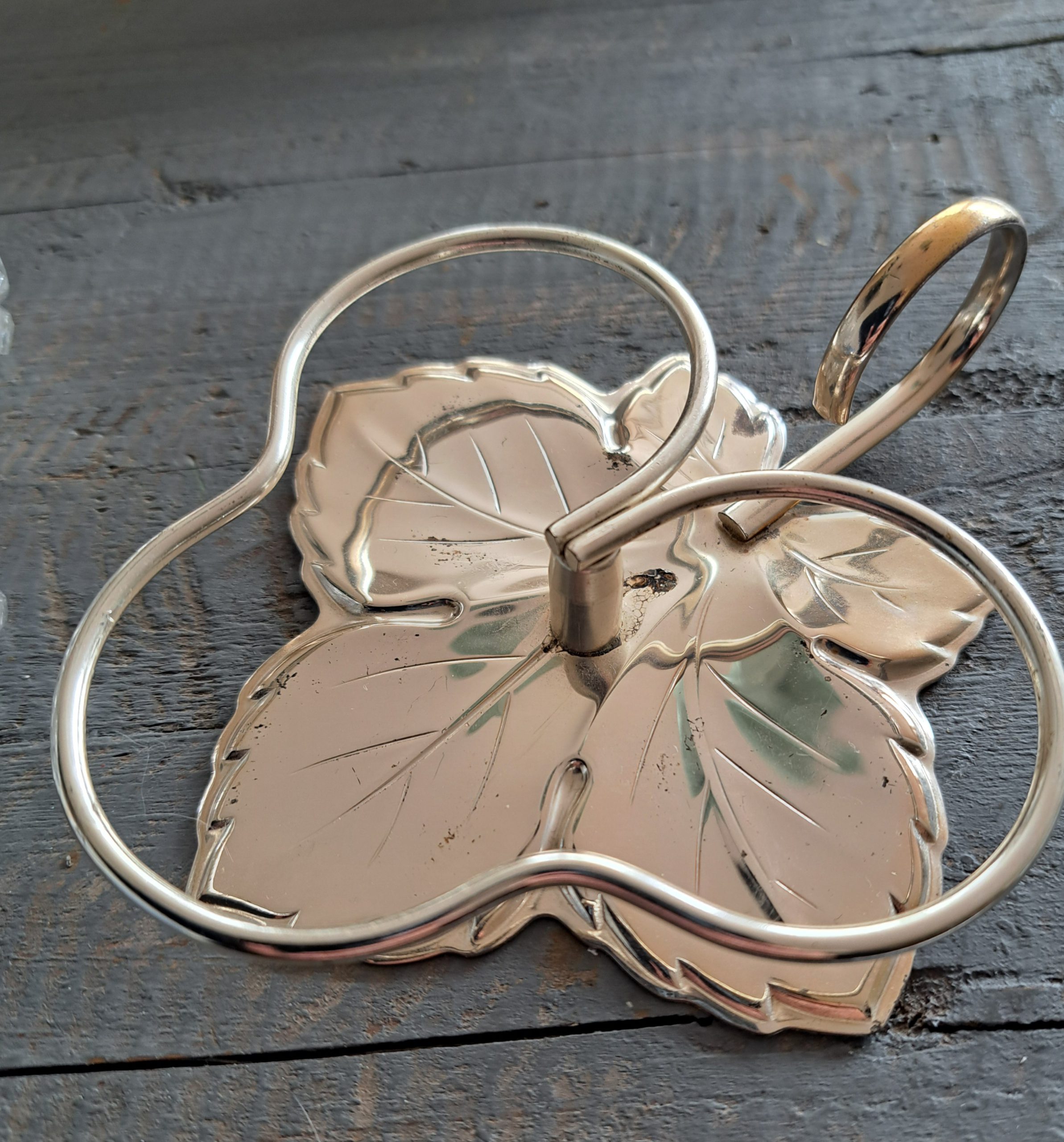 Vintage peper, zout en mosterd setje - Afbeelding 2