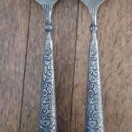 Verzilverd sla couvert