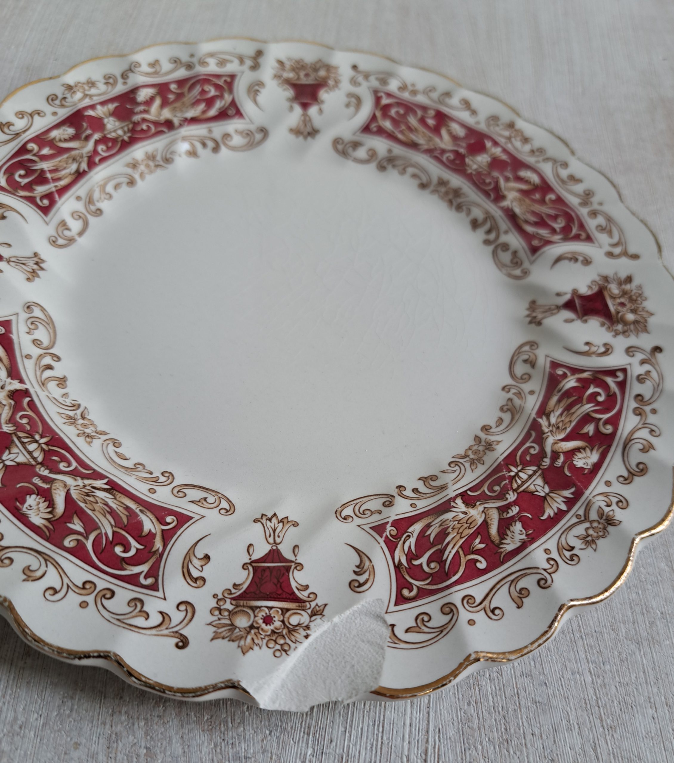 gebak servies, Ironstone Myott - Afbeelding 5