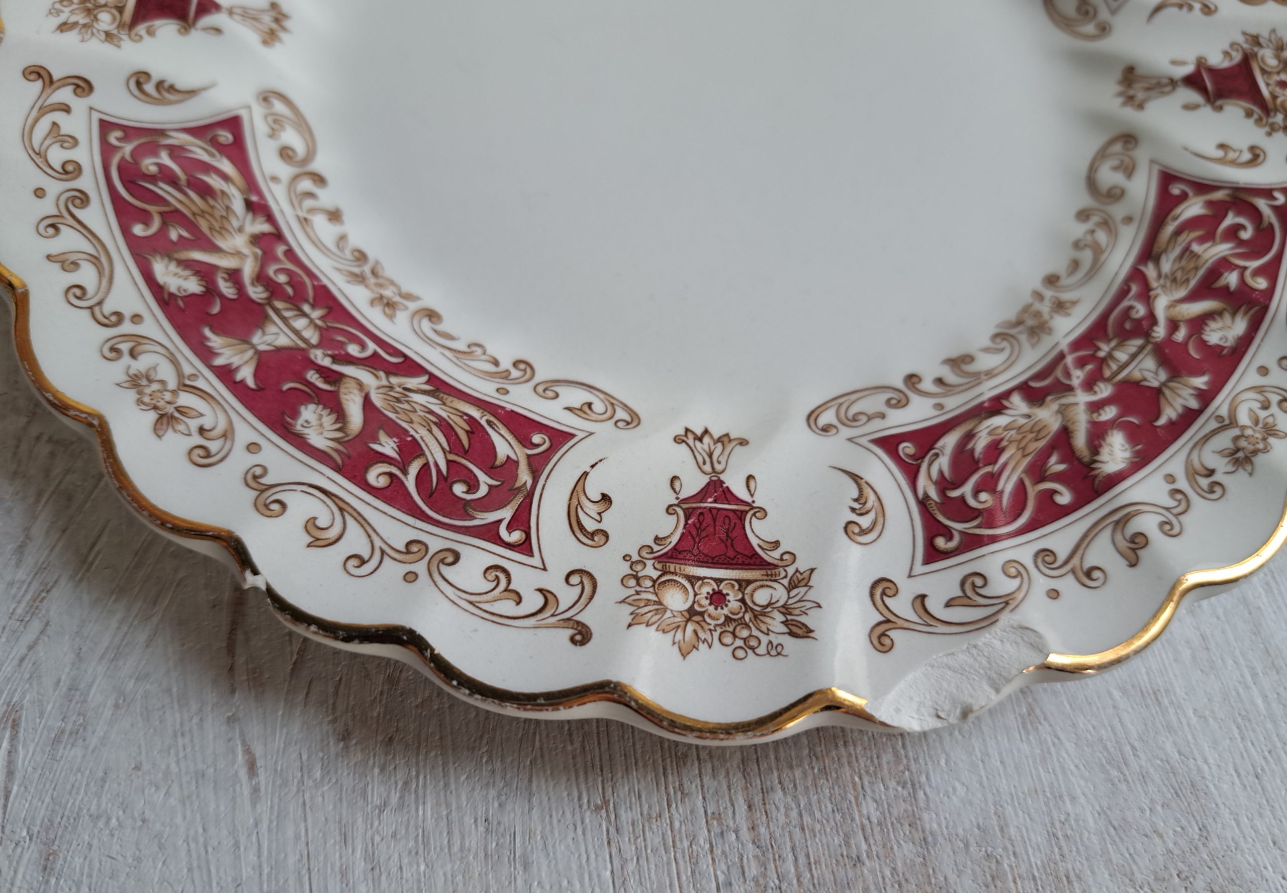 gebak servies, Ironstone Myott - Afbeelding 6