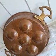 koperen escargot pan