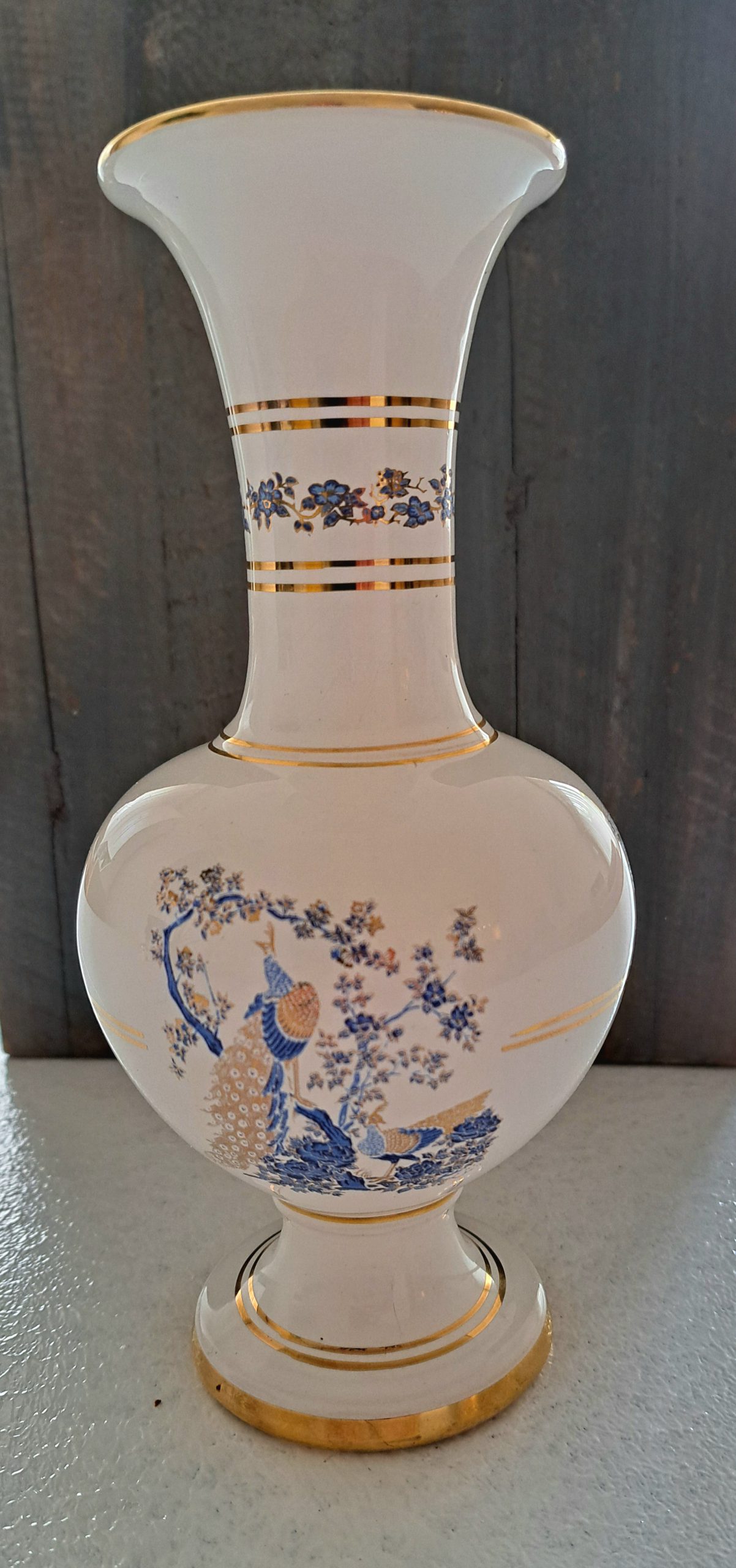 Griekse vaas 24 k. gold