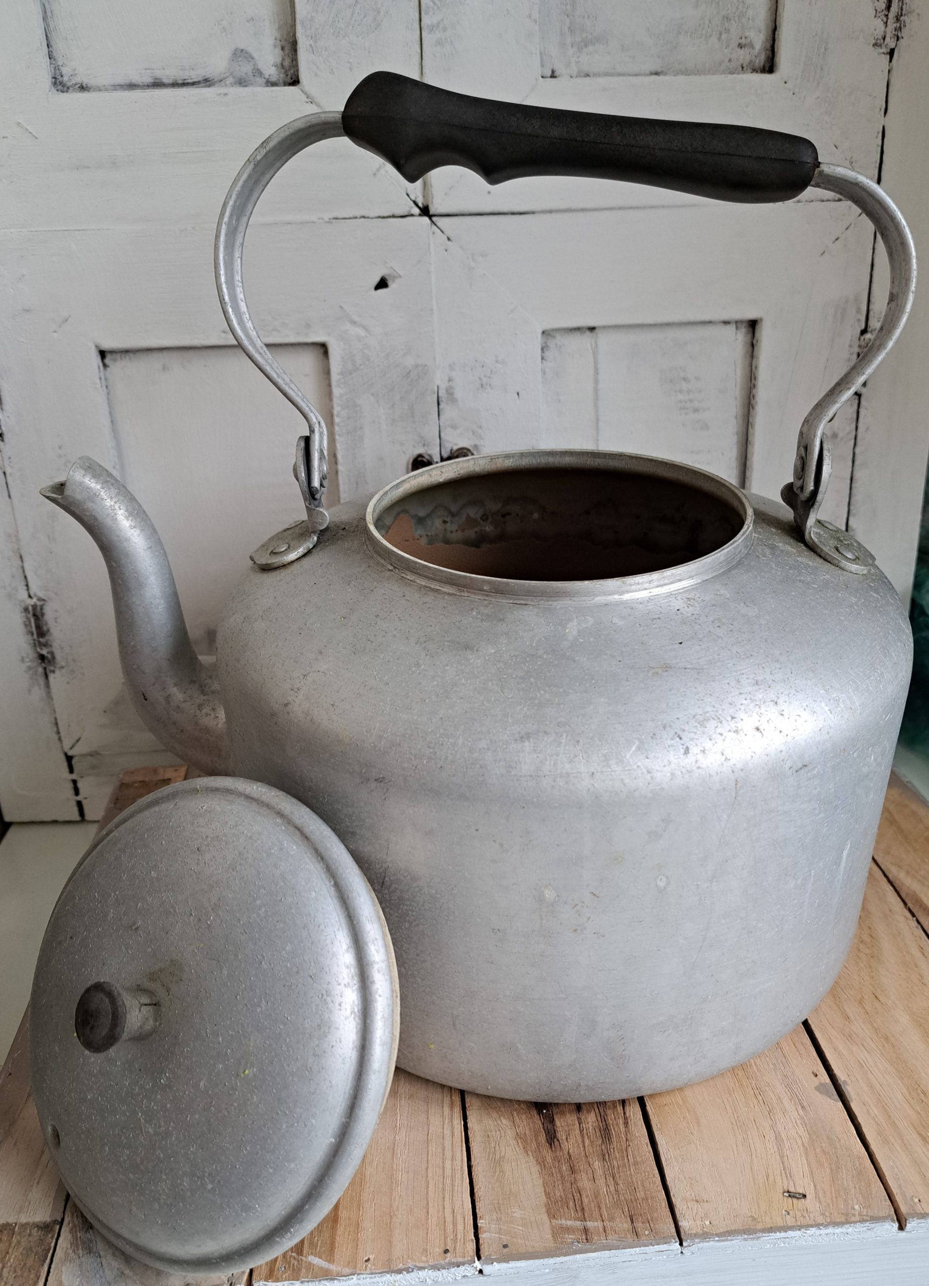 Oude grote waterketel - Afbeelding 3