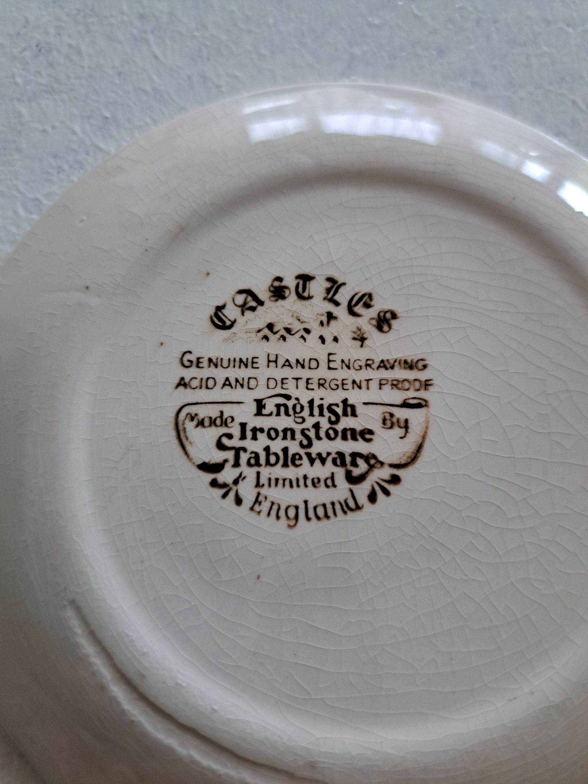 8 bordjes English Ironstone - Afbeelding 3